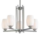 Kichler Lighting Eileen Collection 5 light Chrome LED Chandelier