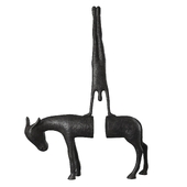 Sculpture donkey