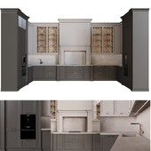 Neoclassical kitchen 31