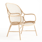 EXPORMIM - Frames Collection Rattan Arm Chair by Jaime Hayon