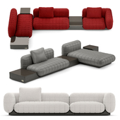 Modular sofa LUM tetris