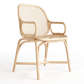 EXPORMIM - Frames Collection Rattan Dining Arm Chair by Jaime Hayon