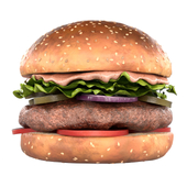 Hamburger Fast Food 02