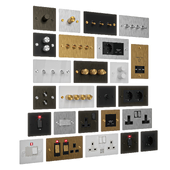 Buster & Punch - sockets, switches and dimmers