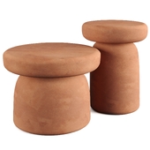 TOTOTO clay coffee table by Miniforms