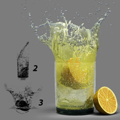 3 Liquid-Splash effects
