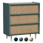 Chest of drawers with weave Taga LA REDOUTE INTERIEURS