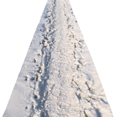 Winter hiking trail material 05 (8 meters)