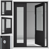 Aluminum door 157