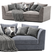 Hadleigh Fabric Large Sofa - 3 Seater Sofa