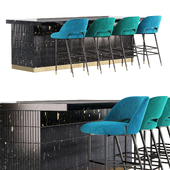 Jack Bar Furniture Set V3 / Набор барной мебели