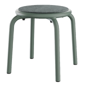 Torno Stool Upholstered Seat