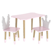 Children&#39;s table and chairs Dimdom Kids set 3