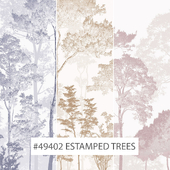 Creativille | Wallpapers | 49402 Estamped Trees