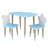 Children's table and chairs Dimdom Kids set 1
