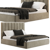 Marsel bed by wood soft