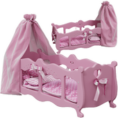 Cradle bed for MANYUNA dolls