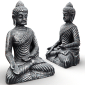 Buddha figurine statuette sculpture oriental decor