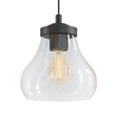 Bell Clear Glass Pendant Light Pack of 3