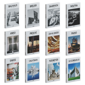 Decorative Book Set Coffee Table Book Set 05 Architecture And Design Series