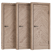 Wooden Door Set V9 / Набор деревянных дверей