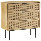 Chest of drawers Waska rattan