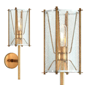 Designers Fountain Daybreak Old Satin Brass One Light Wall Sconce
