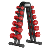 Fitness dumbbell rack for 6 pairs FLEXTER