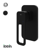 ОМ Встраиваемый смеситель с одним выходом, Slide, хром/черный, IDDIS, SLISB00i66
