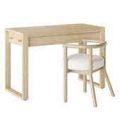 Kids Wood Desk and Chair