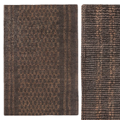 AADITA WOOL RUG Brown