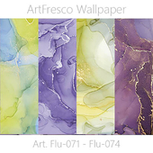 ArtFresco Wallpaper - Дизайнерские бесшовные фотообои Art. Flu-071 - Flu-074 OM
