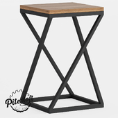 Twister stool in loft style