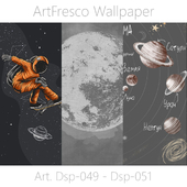 ArtFresco Wallpaper - Дизайнерские бесшовные фотообои Art. Dsp-049 - Dsp-051 OM