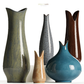 Crate & barrel - Etten Ceramic Vases