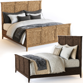 CAYDEN CAMPAIGN PANEL BED WITH FOOTBOARD Restoration Hardware