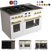 GE Café 48" Smart Commercial-Style Range with 6 Burners