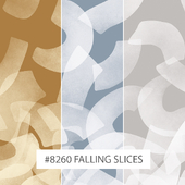 Creativille | Wallpapers | 8260 Falling Slices