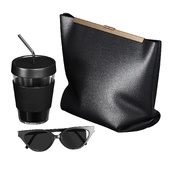 026 Декоративный набор AV 02 | сумка, солнечные очки, кружка