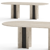 Koket Paris Oval Dining Table