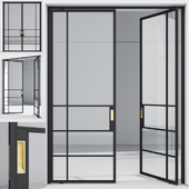 Aluminum door 301