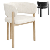 BAY | Chair with armrests By Nature Design
