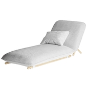 Hiro Chaise Longue by Paola Lenti