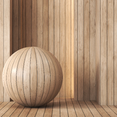 2 Plank Wood Texture 4K - Seamless