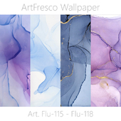 ArtFresco Wallpaper - Дизайнерские бесшовные фотообои Art. Flu-115 - Flu-118  OM