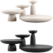 OLO Side Tables and Coffee Table by Mogg