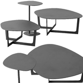 Insula Side and Coffee Tables By Ernst and Jensen