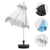 Зонт уличный IKEA HOGON сложенный