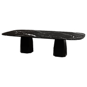 Обеденный стол Deod Two Bases P1499 Dining Table - GN/CY