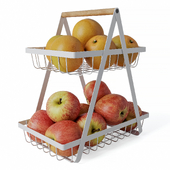 Two Tier Fruit Basket